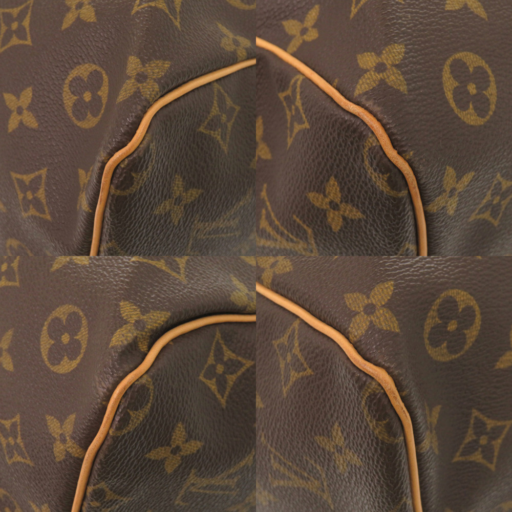 LOUIS VUITTON Brown Monogram Keepall 60 Boston Bag - Picture 4 of 10